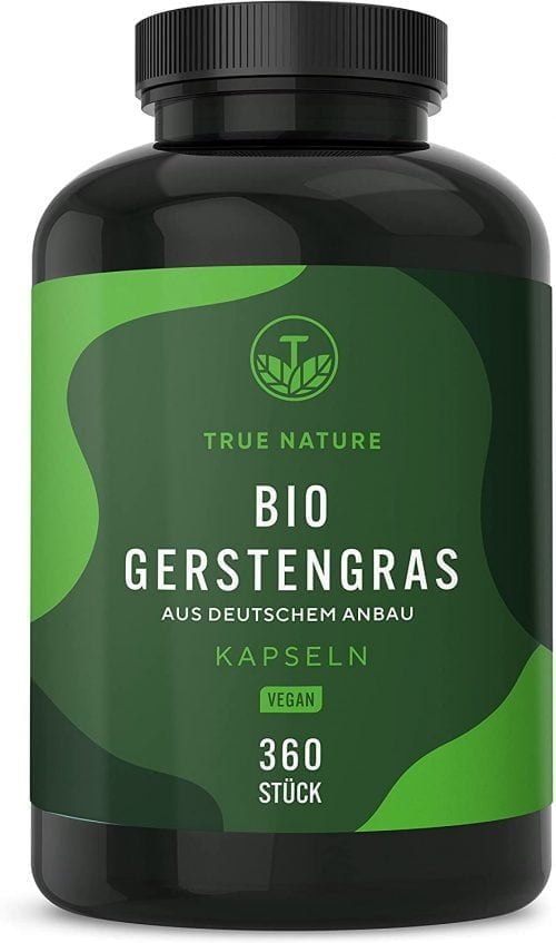 TRUE NATURE Bio Gerstengras ab 13,41 € inkl. Prime-Versand