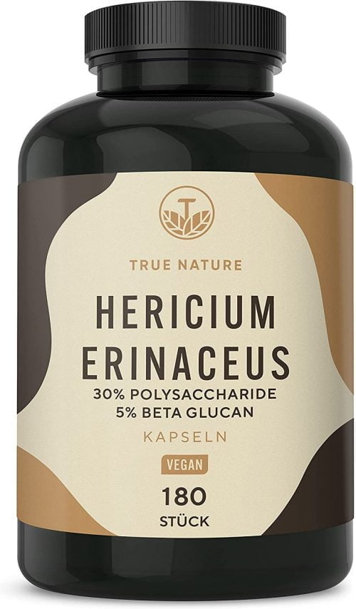 TRUE NATURE Hericium Erinaceus ab 13,90 € inkl. Prime-Versand