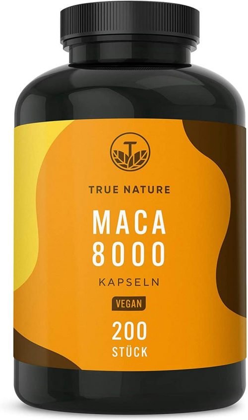 TRUE NATURE Maca 8000 ab 14,16 € inkl. Prime-Versand