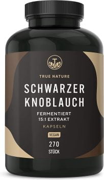 TRUE NATURE Schwarzer Knoblauch Extrakt e1638047187956