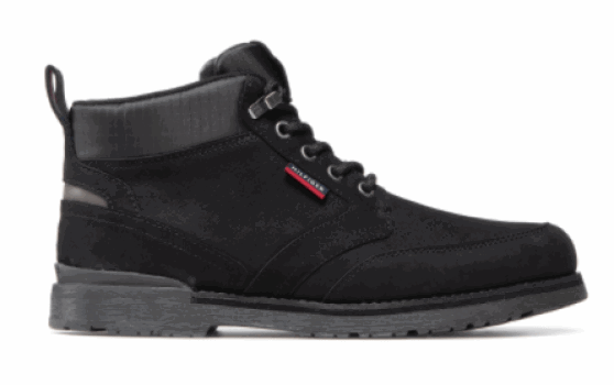 Trapperschuhe TOMMY HILFIGER Outdoor Corporate Mix Boot FM0FM03776 Black BDS Trekkingschuhe Stiefel und andere Herrenschuhe eschuhe de