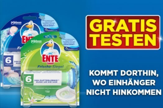 WC Ente Frische Siegel Gratis testen