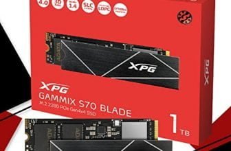 adata xpg gammix s70 blade 1tb pcie gen4x4 m2 2280 ssd schwarz heat