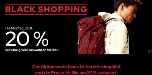 Galeria Black Friday: Bis zu 20 % Rabatt auf viele Kategorien