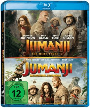 jumanji willkommen im dschungel jumanji the next level blu ray