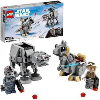 lego at at vs tauntaun microfighters 75298