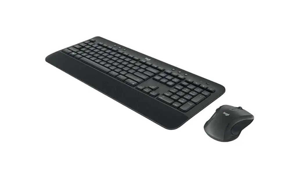 LOGITECH kabelloses Tastatur-Maus-Set Advanced MK545 für 29,00 € inkl. Versand statt 40,99 €