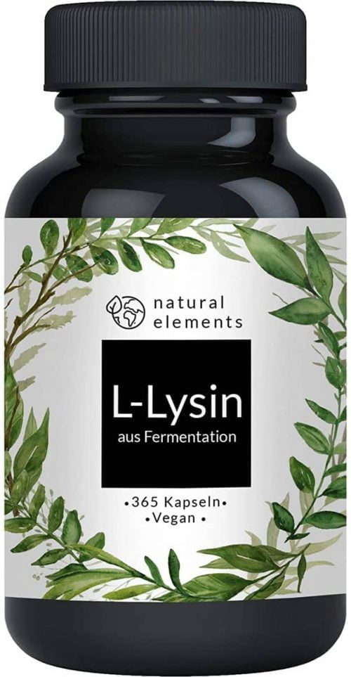 natural elements L-Lysin ab 14,24 € inkl. Prime-Versand