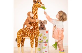 teddy hermann giraffe stehend 130 cm a310588