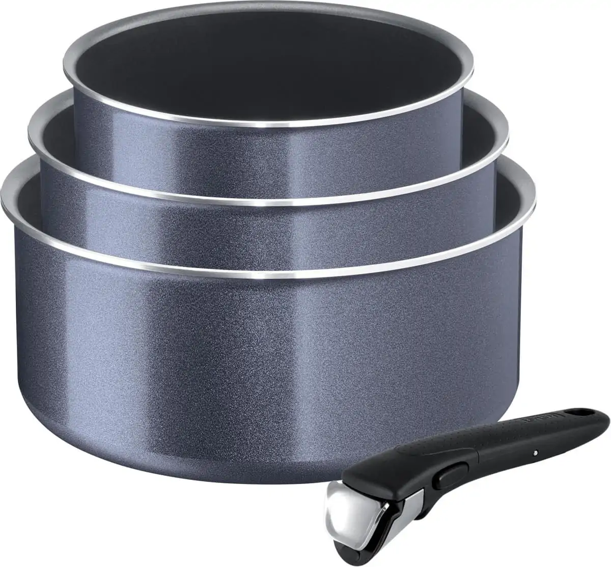 Tefal Kasserollen-Set Ingenio (4-tlg., 16,18,20 cm, außer Induktion) für 29,94 € inkl. Versand statt 53,29 €