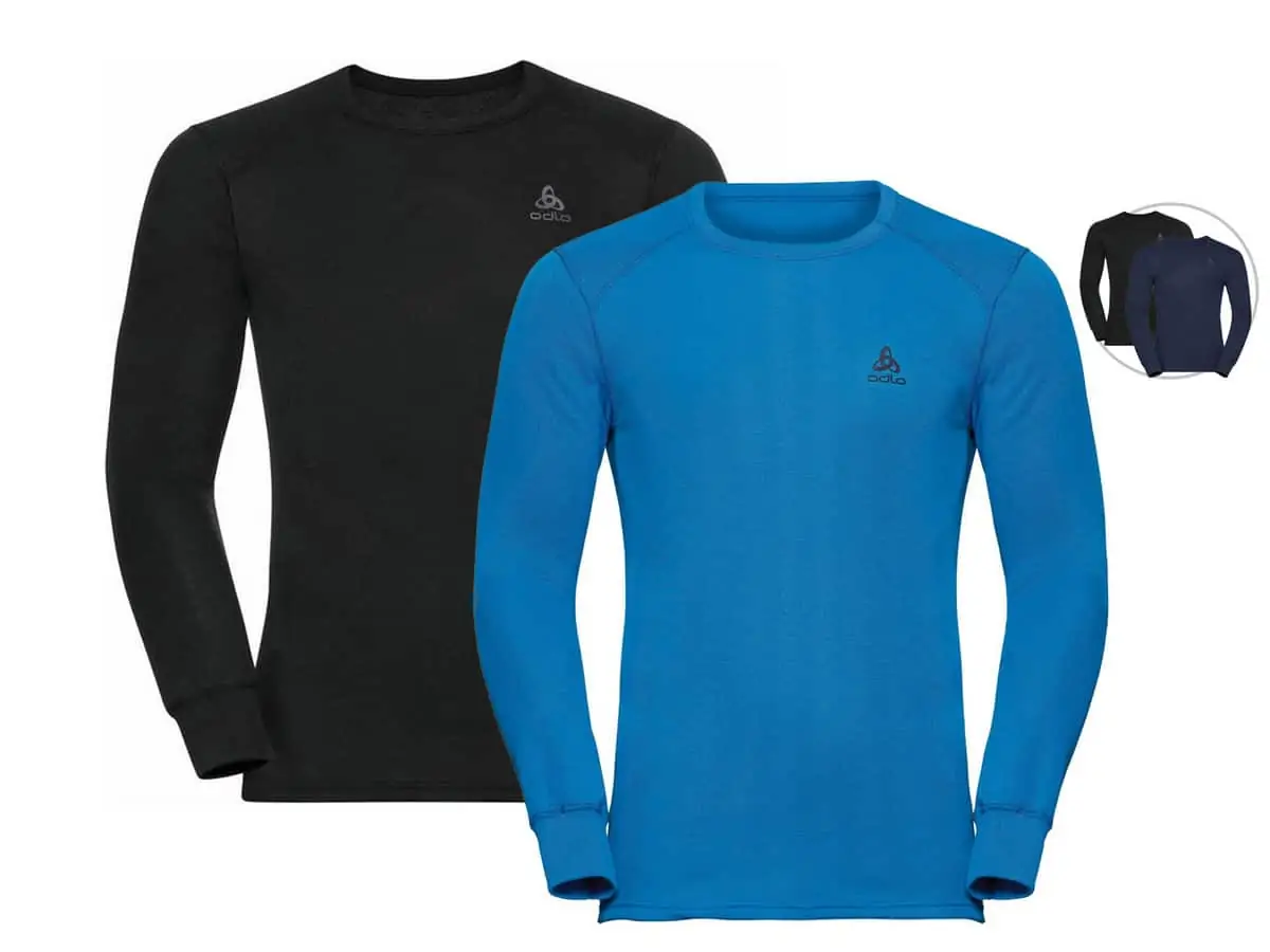 2er-Pack – Odlo Herren Funktions-Shirt Active Warm Baselayer [Gr. S bis XXL] für 45,90 € inkl. Versand statt 83,96 €