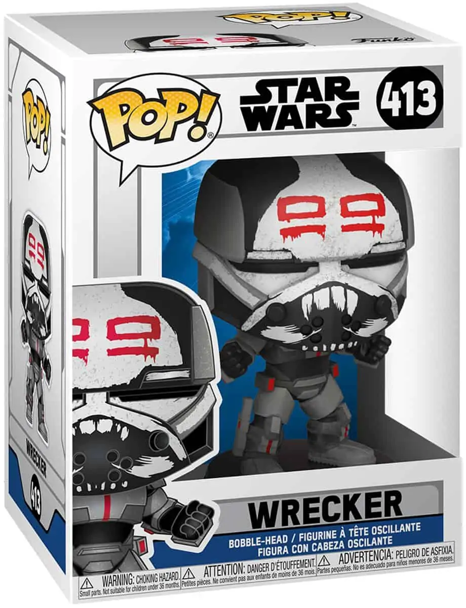 Funko Pop Star Wars Clone Wars Wrecker Nr. 413 (52027) für 7,99 € inkl. Versand statt 12,99 €