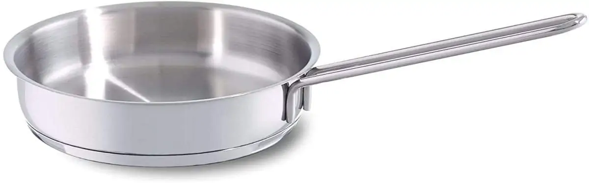 Fissler häppchen Edelstahl-Pfanne (Ø 16cm – 0,5 Liter ) für 22,49 € [Prime] statt 28,44 €