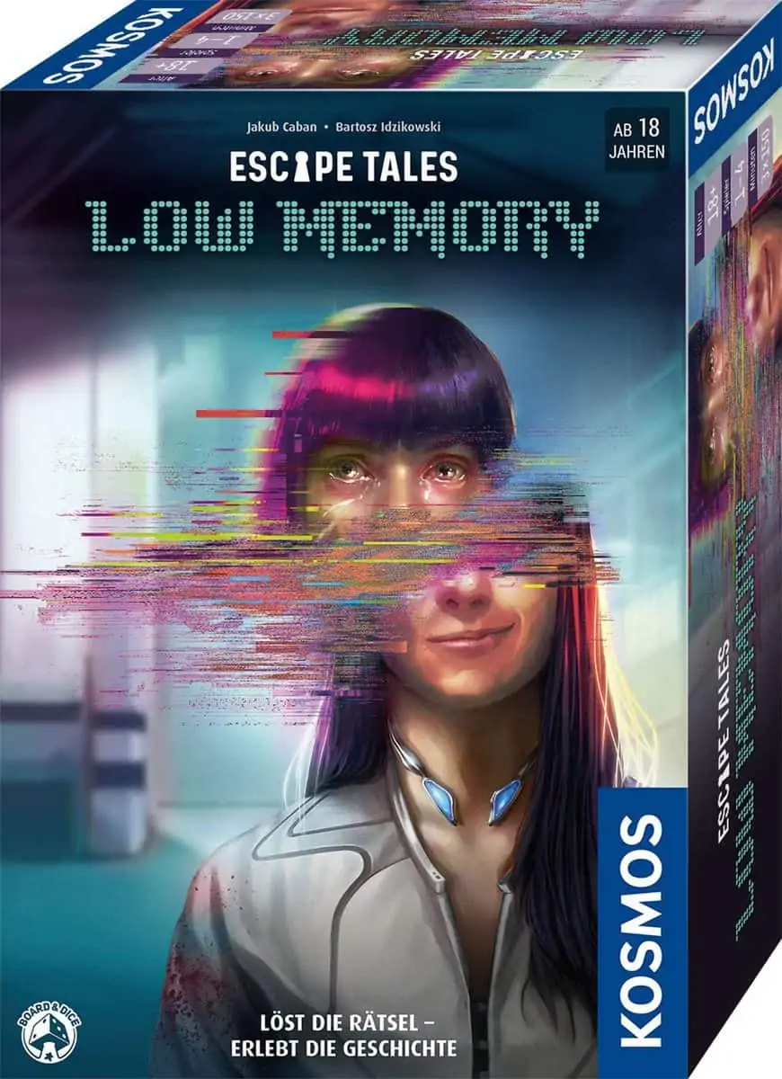 Kosmos 695156 Escape Tales: Low-Memory (Escape-Room-Spiel) für 16,99 € [Prime] statt 20,99 €