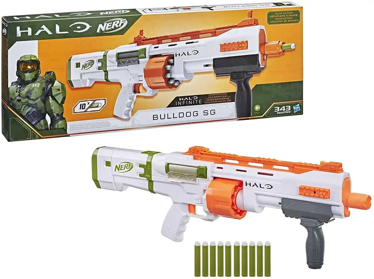Nerf Halo Bulldog SG Dart Blaster für 33,99 € inkl. Versand statt 44,95 €