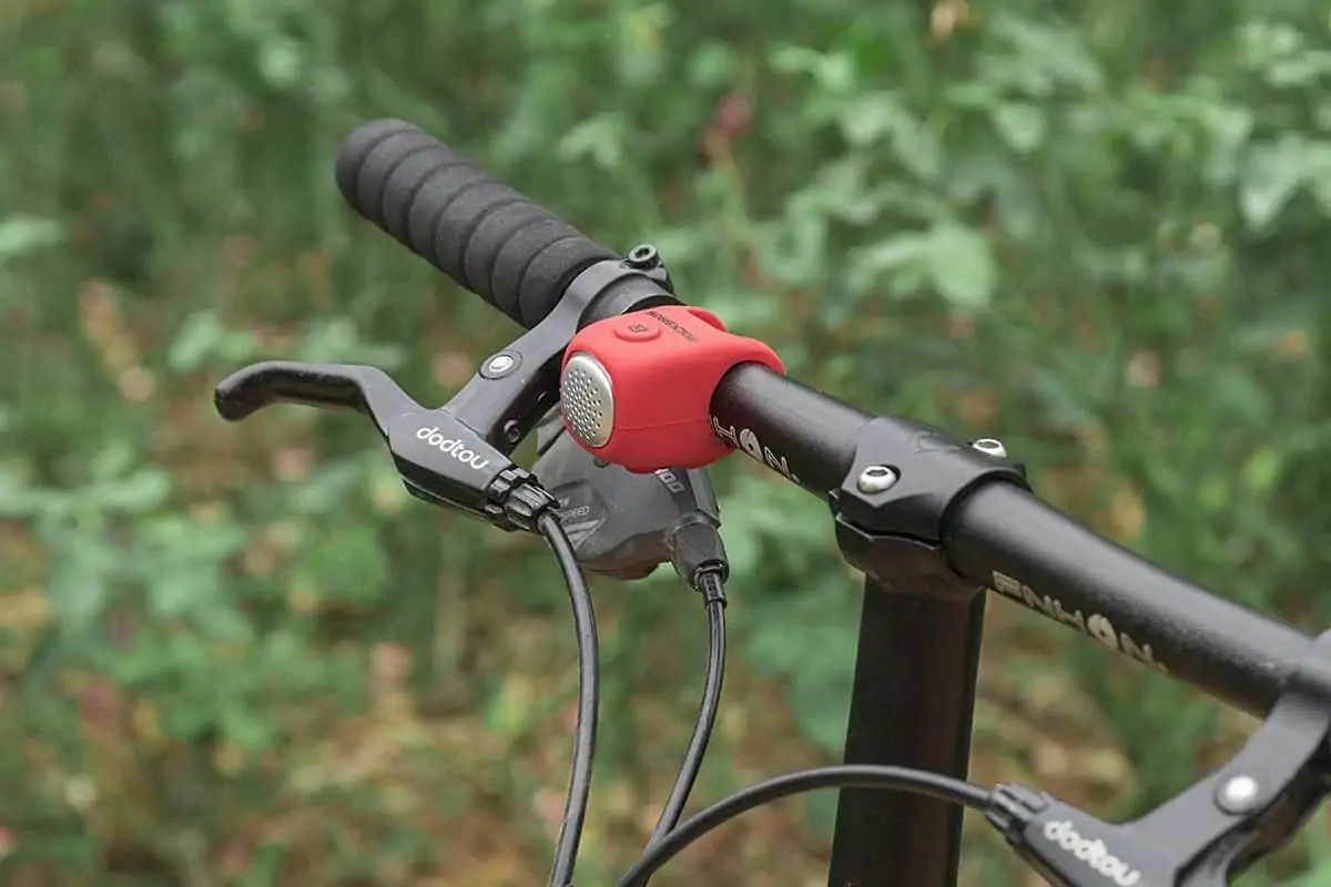 ROCKBROS Fahrradklingel (elektronisch, wasserdicht) für 8,09 € [Prime] statt 10,39 €