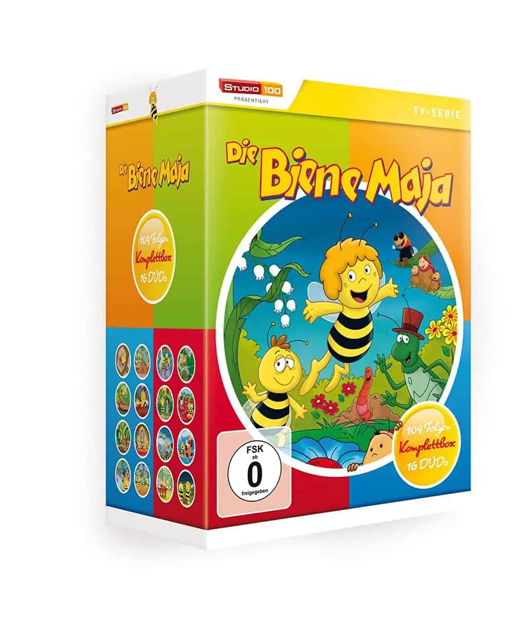 Biene Maja (Klassik) Komplettbox (16 DVDs) für 27,97 € [Prime] statt 36,99 €