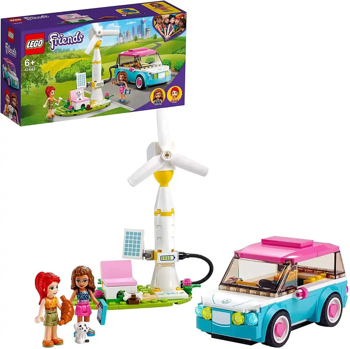 LEGO Friends – Olivias Elektroauto (41443) für 7,07 € [Prime] statt 9,99 €