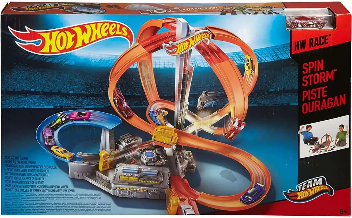 Hot Wheels CDL45 – Action MEGA Crash Superbahn, Trackset mit Loopings für 47,59 € inkl. Versand statt 59,11 €