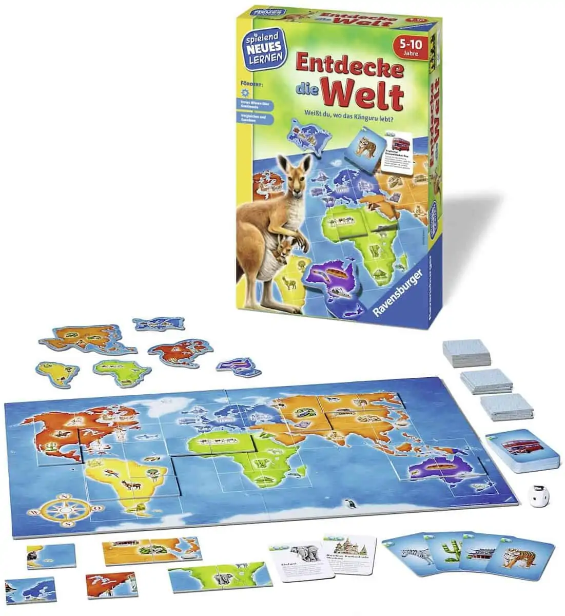 Ravensburger – Entdecke die Welt – Spielen und Lernen für Kinder für 7,99 € [Prime] statt 11,99 €