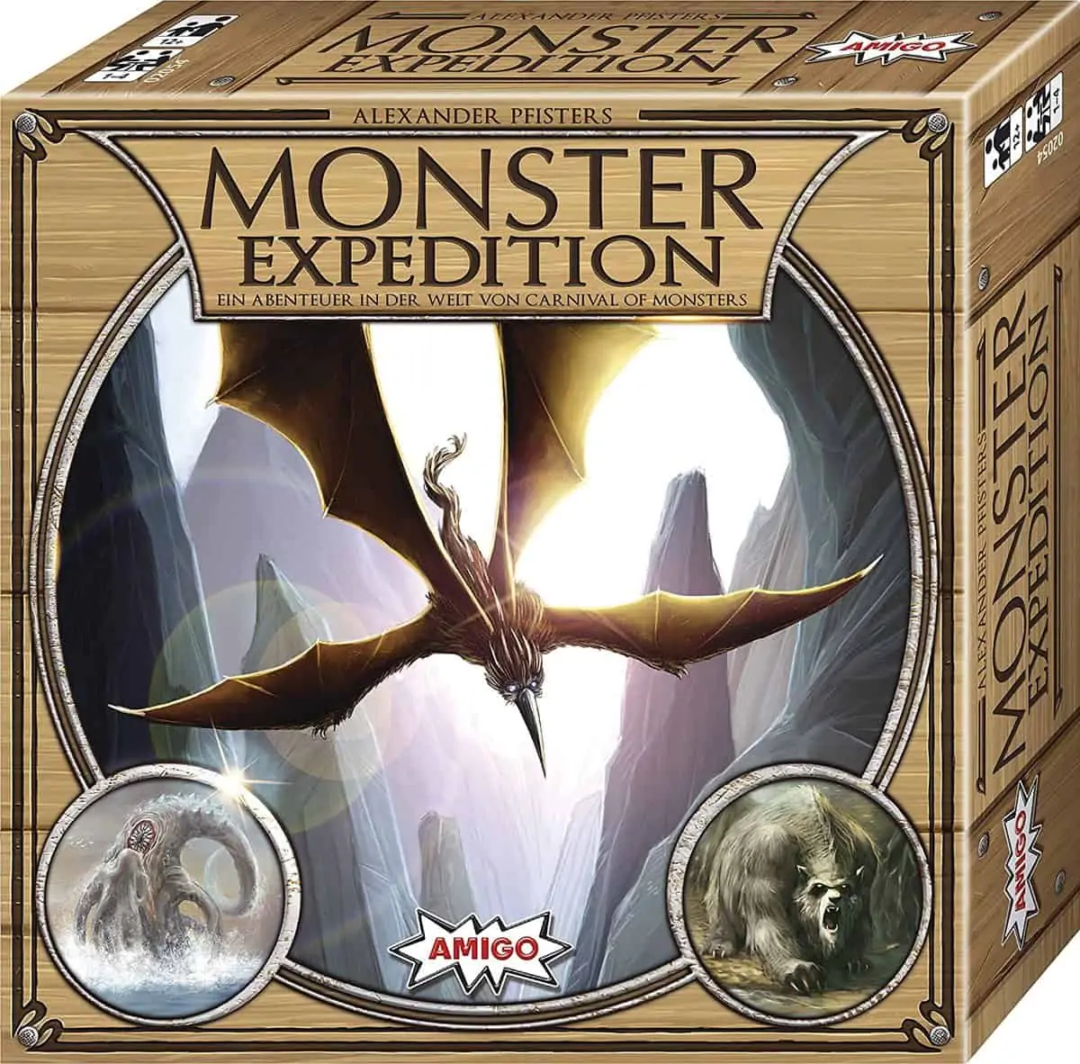 Amigo Spiel – Monster Expedition Brettspiel (1-4 Spieler) für 10,79 € [Prime] statt 17,27 €