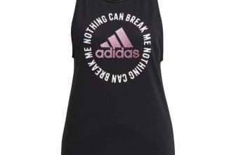 Adidas Aeroready Power Slogan Graphic Tanktop e1639575121748