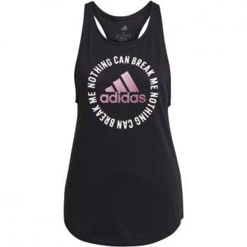 Adidas Aeroready Power Slogan Graphic Tanktop e1639575121748