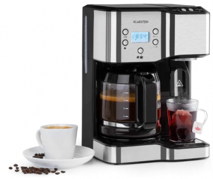 Amazon.de  Klarstein Caldetto Kaffeemaschine Heisswasserspender bis 1900 Watt Leistung Kunststoffe