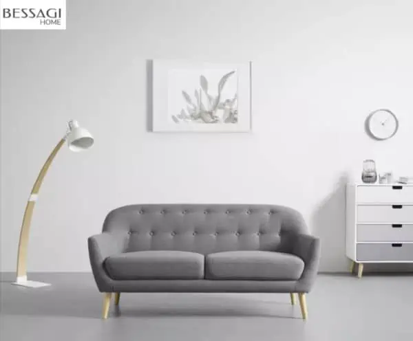 Bessagi Home Sofa in Grau Anela für 199,00 € inkl. Versand