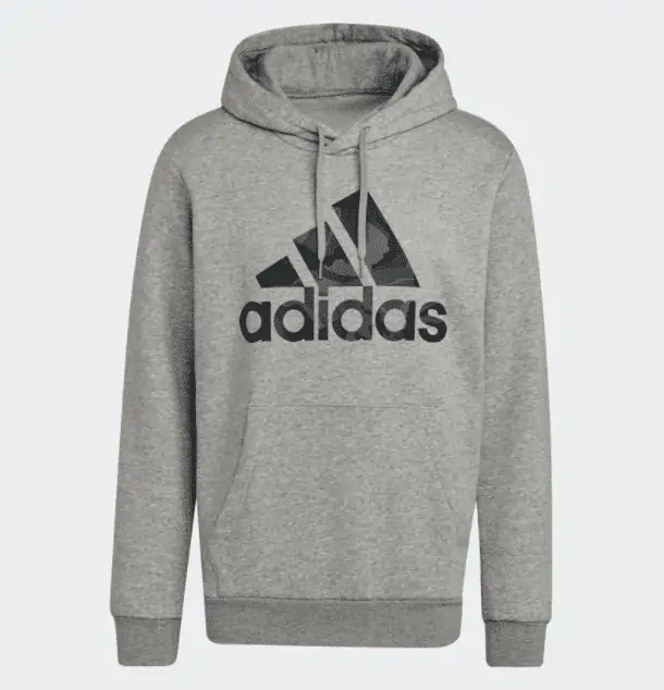 Adidas Essentials Fleece Camo-Print Hoodie für 24,20 € inkl. Versand (statt 34,00 € )