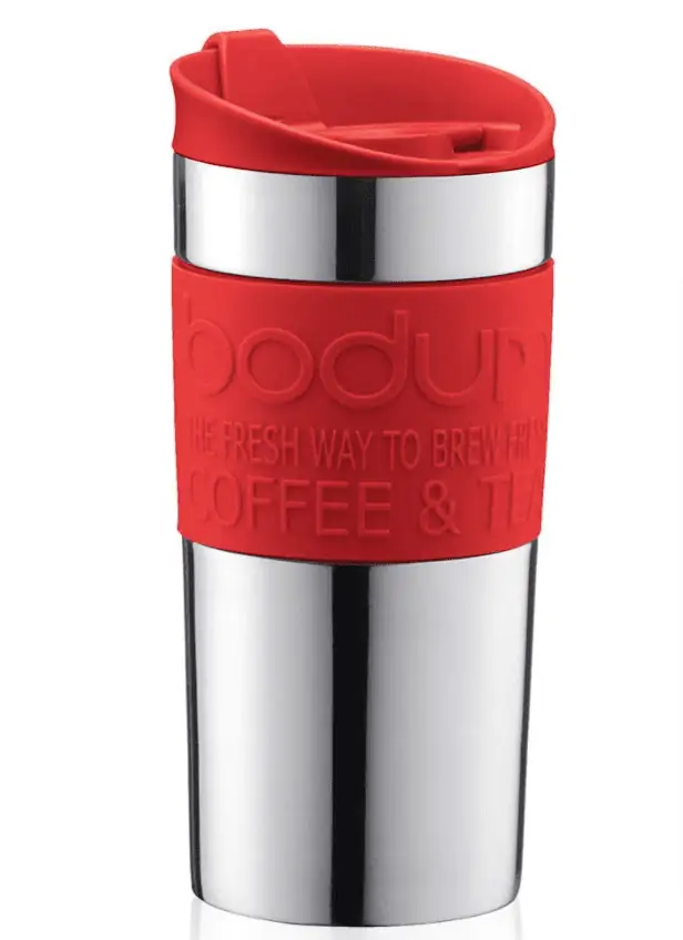 Bodumtravel mug Thermobecher aus Edelstahl für 9,74 € inkl. Prime-Versand (statt 23,83 €)