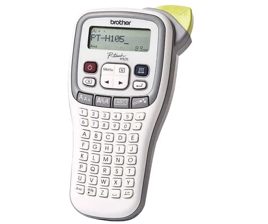 Brother P-Touch PT-H105 Beschriftungsgerät für 24,99 € [Prime] statt 31,39 €