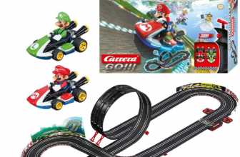 Carrera 20062491 GO Nintendo Mario Kart 8 Rennstrecken Set   49m elektrische Carrerabahn mit Mar