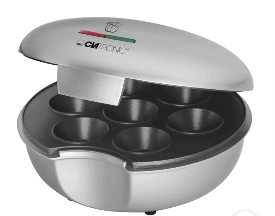 Clatronic Muffin-Maker MM 3496 silber für 14,94 € inkl. Versand (statt 24,88 €)