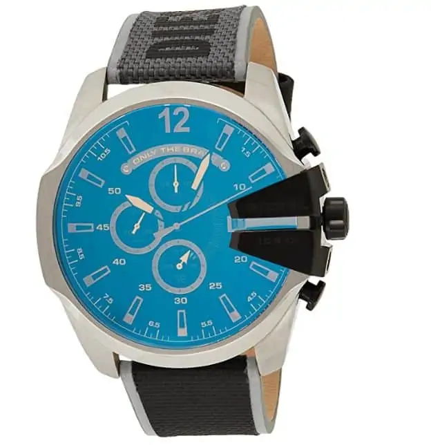 Diesel Herren Armbanduhr Mega Chief DZ4523 (51 mm Gehäuse, bis zu 100 m wasserdicht) für 117,18 € inkl. Versand statt 185,53 €