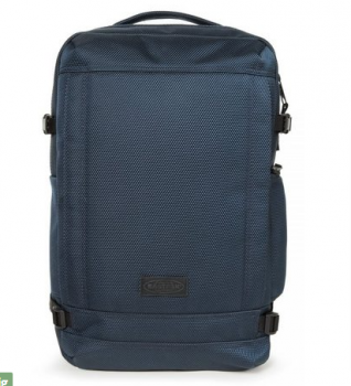 Eastpak Laptoprucksack TECUM M Cnnct Navy enthaelt recyceltes Material Global Recycled Standard