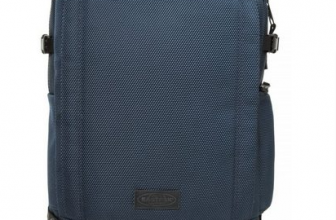 Eastpak Laptoprucksack TECUM M Cnnct Navy enthaelt recyceltes Material Global Recycled Standard