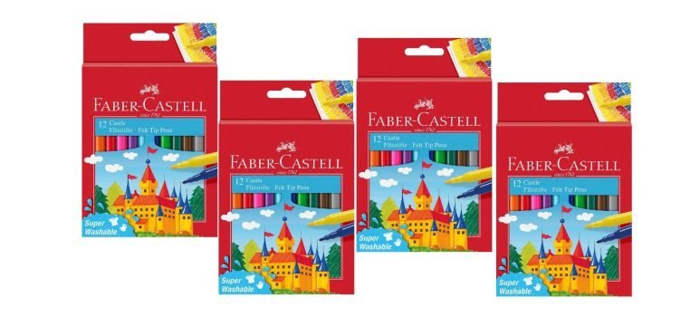 Faber Castell 554201 Filzstift Castle 12er Kartonetui