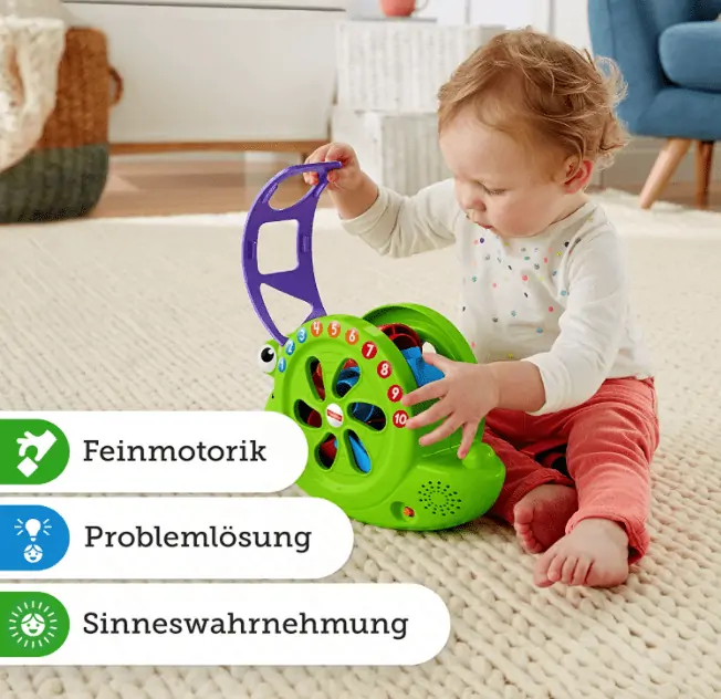 Fisher-Price FRB88 – Sortier-Schnecke mit Liedern für 8,93 € inkl. Versand (statt 13,79 €)
