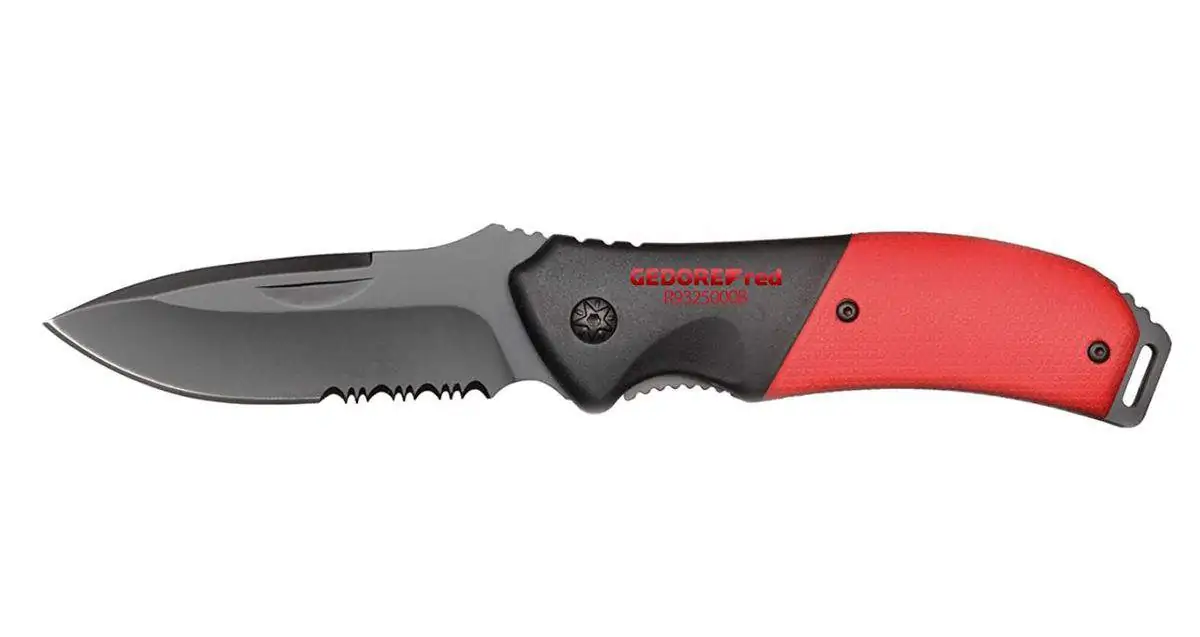 GEDORE red Taschenmesser (Klingenlänge 87 mm) für 9,99 € [Prime] statt 14,13 €