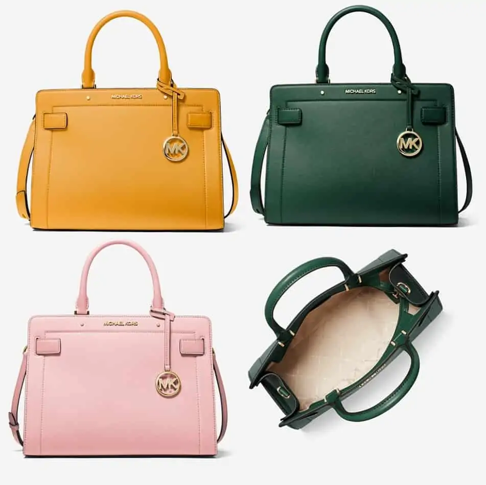 MICHAEL KORS Henkeltasche Rayne Medium aus Saffianleder für 158,00 € inkl. Versand statt 395,00 €