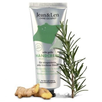 Jean Len Sehr geile Handcreme Rosemary Ginger e1638813965927