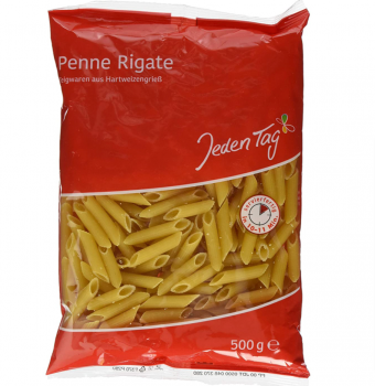 Jeden Tag Nudeln Penne 500 g   Amazon.de  Lebensmittel Getränke