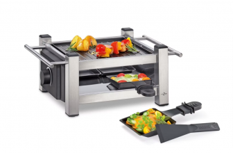 KÜCHENPROFI Raclette Set TASTE4 9 teilig