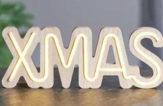 LED Dekoleuchte Tirmo in Nussbaumfarben online kaufen ➤ moemax