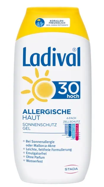 LADIVAL Allergische Haut Gel LSF 30 (200 ml) 🏖️ ab 8,99 € inkl. Prime-Versand