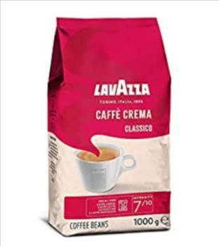 Lavazza Caffe Crema Classico 1kg Packung Arabica und Robusta Mittlere Roestung  Amazon de Lebensmittel Getraenke