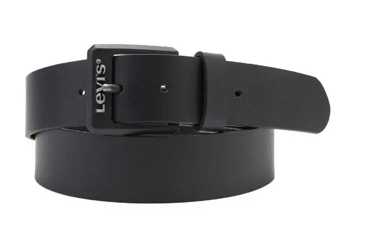 Levi’s Herren Contrast Gürtel aus Leder (Gr. 75 bis 110 cm) für 17,50 € [Prime] statt 27,98 €