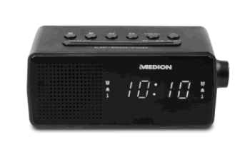 MEDION® LIFE® E66407 PLL Uhrenradio LED Display Displaydimmer PLL UKW Radio 10 Senderspeicher E