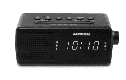 Medion® Life® E66407 Pll Uhrenradio Led Display Displaydimmer Pll Ukw Radio 10 Senderspeicher E